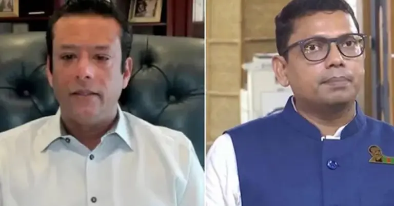 সজীব ওয়াজেদ জয় ও জুনাইদ আহমেদ পলকের